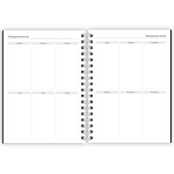 Planner colegial 174x240mm Lumi pt c/espiral 2633811 Spiral Lumi PT 1 UN