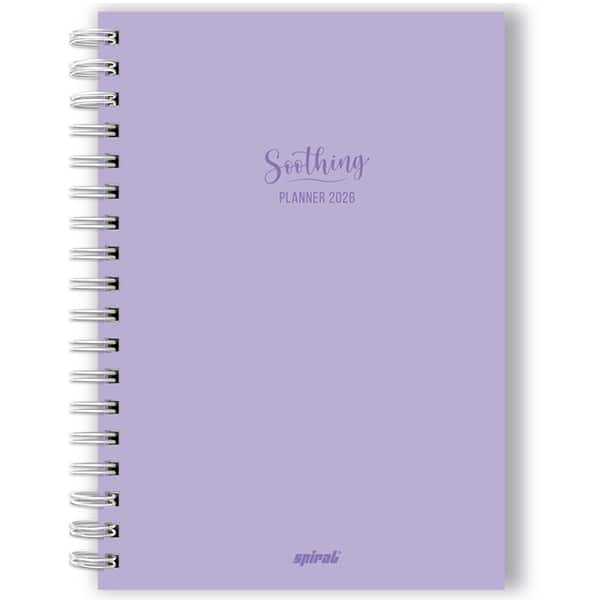 Planner colegial 174x240mm Sooth lil c/esp. 2633842 Spiral Soot PT 1 UN