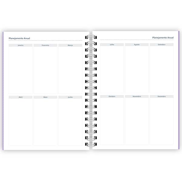 Planner colegial 174x240mm Sooth lil c/esp. 2633842 Spiral Soot PT 1 UN