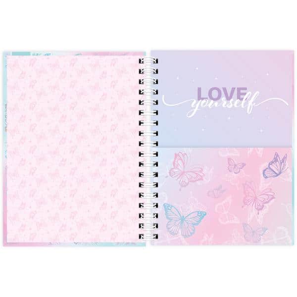 Planner Colegial 2027 Flutter, 80 Folhas, Capa Dura, 2751327, Spiral Flu - PT 1 UN Planner Colegial 2027 Flutter, 80 Folhas, Capa Dura, 2751327, Spiral Flu - PT 1 UN