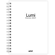 Planner Colegial 2026, Lumi, Branco, 80 Folhas, Capa de polipropileno, 2749249, Spiral Lumi - PT 1 UN