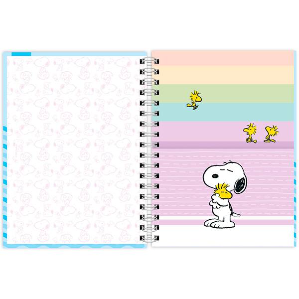Planner Colegial 2027 Snoopy, 80 Folhas, Capa Dura, 2751372, Spiral Sno - PT 1 UN