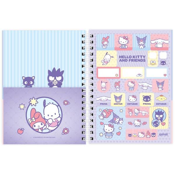 Planner colegial 174x240mm H.Kitty&Ami c/esp 2759538 Spiral Hka PT 1 UN Planner colegial 174x240mm H.Kitty&Ami c/esp 2759538 Spiral Hka PT 1 UN