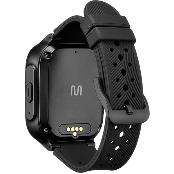 Smartwatch Infantil 4G + Wi-Fi com Chamada por voz e vídeo + Controle Parental + Geolocalização, Preto, P9203, Multi - CX 1 UN