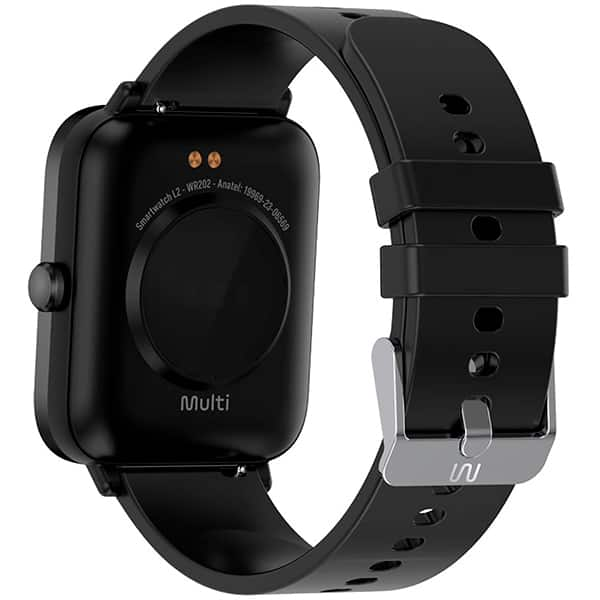 Smartwatch L2, Proteção IP67, Preto, WR202, Multi - CX 1 UN