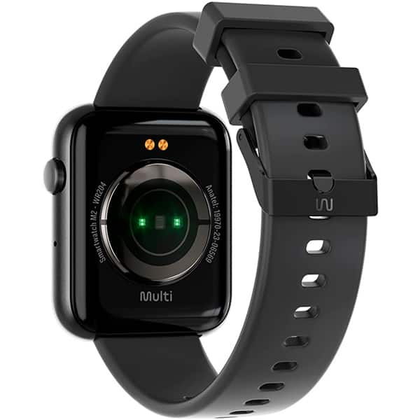 Smartwatch M2 Amoled, Tela 1.78", Proteção IP67, Preto, WR204, Multi - CX 1 UN