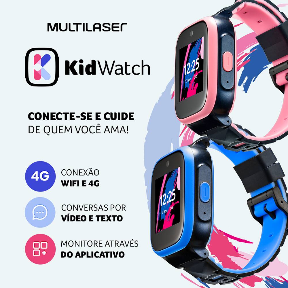 Smartwatch Criança, Relógio Smartwatch Infantil Inteligente, aplicativo de relógio  digital para celular 