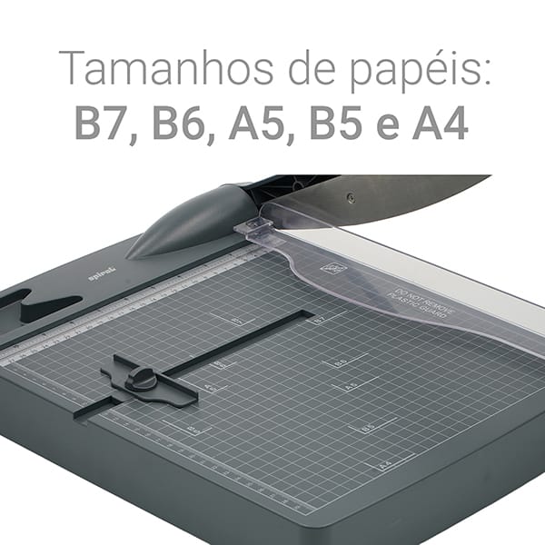 Guilhotina de papel, (300mm), até 30 folhas com base em ABS, 949, Spiral - CX 1 UN