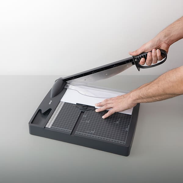 Guilhotina de papel, (300mm), até 30 folhas com base em ABS, 949, Spiral - CX 1 UN