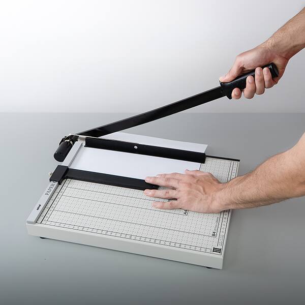 Guilhotina de papel, (380mm), até 10 folhas com base, 325 x 570mm, 829-3, Spiral - CX 1 UN