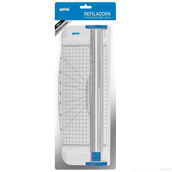 Refiladora de papel (corte 310mm), até 8 folhas, 909-5, Spiral - CX 1 UN Refiladora de papel (corte 310mm), até 8 folhas, 909-5, Spiral - CX 1 UN