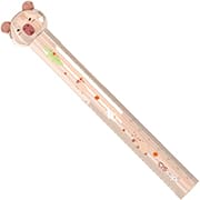 Régua escolar em poliestireno, 15cm, Capivara, Cis - BT 1 UN