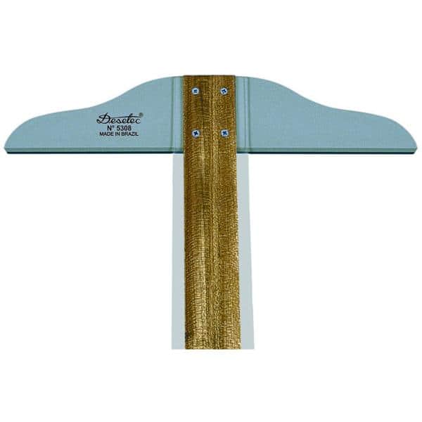 Régua T madeira 80cm 5308 Trident PT 1 UN