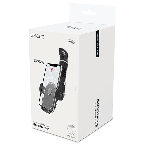 Suporte veicular de Smartphone para retrovisor, Y613, Ergo CX 1 UN
