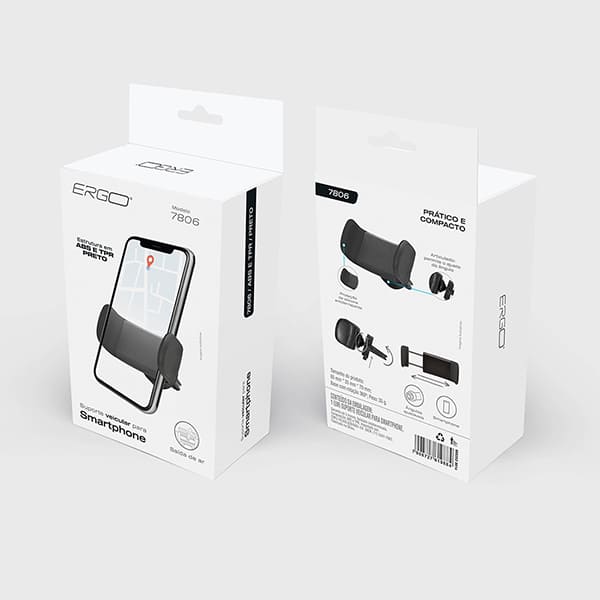 Suporte veicular para Smartphone, 7806, Ergo - CX 1 UN