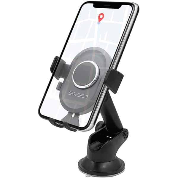 Suporte veicular para Smartphone, fixação no painel e no vidro, Z024, Ergo - CX 1 UN