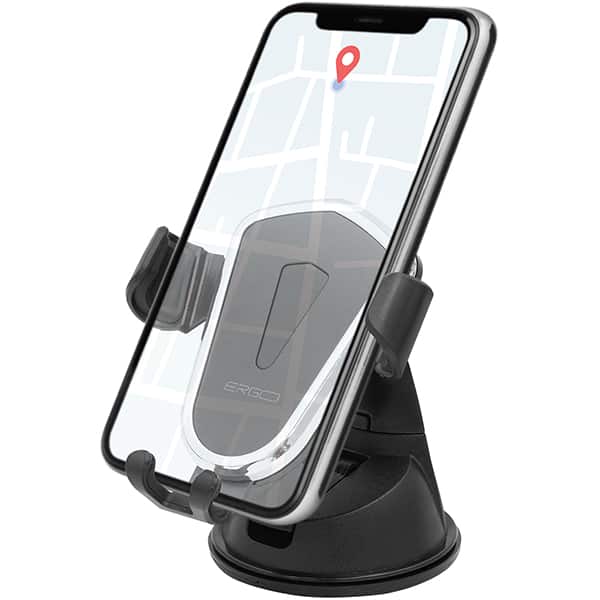 Suporte veicular para Smartphone, fixação no painel, vidro e saída de ar, 6905, Ergo - CX 1 UN