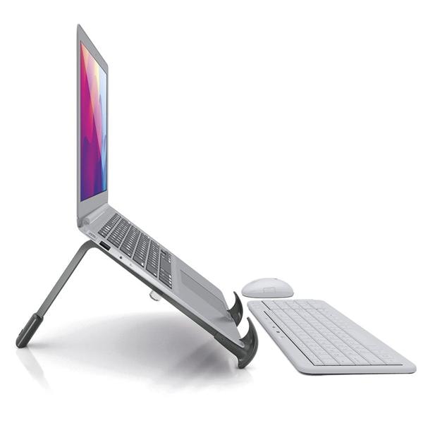 Suporte ergonômico para notebook, Lifestands, Titanium, 09072, Octoo - CX 1 UN