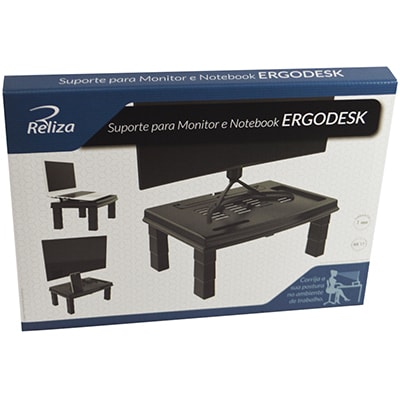 Suporte p/monitor Ergodesk 003045 Reliza UN 1 UN