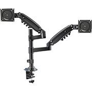 Suporte para monitor duplo, Tipo torre articulado com pistão a gás, para monitores de 22 a 32, FH160N, ELG - CX 1 UN