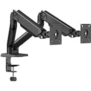 Suporte para Monitor Articulado Duplo para monitores de 17 a 32 polegadas, Axion, Preto, 141, Elements - CX 1 UN