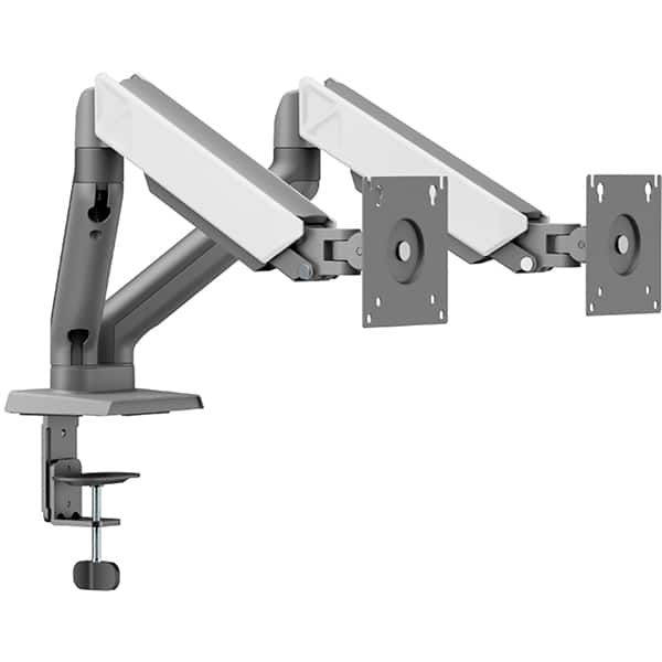 Suporte para Monitor Articulado Duplo para monitores de 17 a 32 polegadas, Axion, Cinza, 139, Elements - CX 1 UN Suporte para Monitor Articulado Duplo para monitores de 17 a 32 polegadas, Axion, Cinza, 139, Elements - CX 1 UN