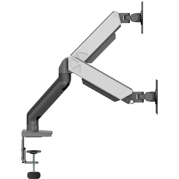 Suporte para Monitor Articulado Duplo para monitores de 17 a 32 polegadas, Axion, Cinza, 139, Elements - CX 1 UN Suporte para Monitor Articulado Duplo para monitores de 17 a 32 polegadas, Axion, Cinza, 139, Elements - CX 1 UN