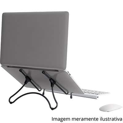 Suporte p/notebook UpTable preto UP-BL Octoo CX 1 UN