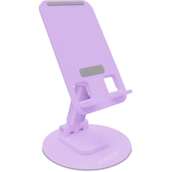 Suporte para Smartphones com base giratória, Lilás, Y806, Ergo - CX 1 UN
