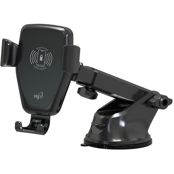 Suporte veicular carregador wireless, com ventosa, CH360WV, Elg - 1 UN