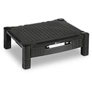 Suporte para monitor com gaveta, Preto, LZ-302, App-Tech - CX 1 UN