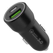 Carregador veicular com 2 portas, USB-C e USB-A, GS-6930, Gshield - CX 1 UN Carregador veicular com 2 portas, USB-C e USB-A, GS-6930, Gshield - CX 1 UN