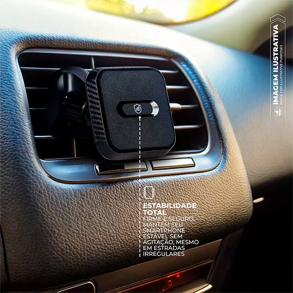 Suporte veicular magnético para Smartphone, GS-10923, Gshield - CX 1 UN