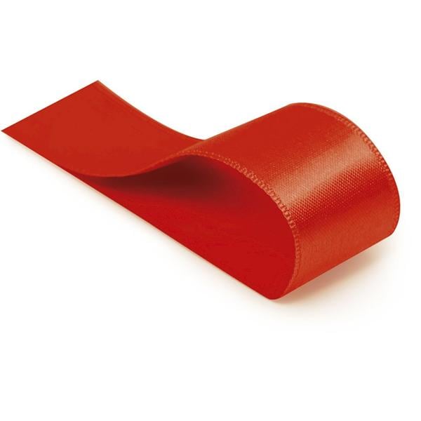 Fita de cetim liso 21,5mmx10m vermelho 19000256 Cromus PT 1 UN