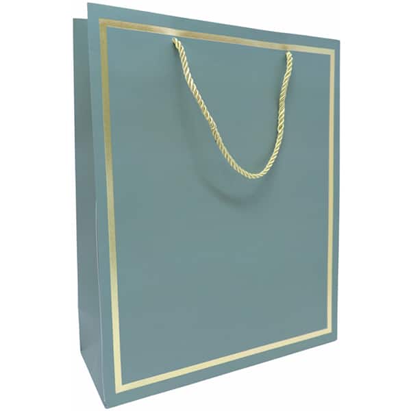 Sacola para presente Luxo, 18cm x 10cm x 23cm, Verde, 14955, Make+ - PT 1 UN Sacola para presente Luxo, 18cm x 10cm x 23cm, Verde, 14955, Make+ - PT 1 UN