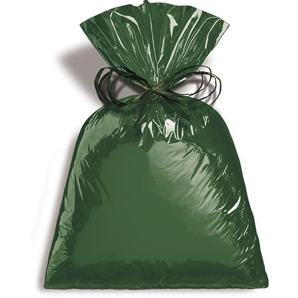 Saco presente metal.35x54cm 35x54 Verde Escuro 99005846 Cromus PT 1 UN