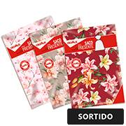 Saco presente metalizado, 30 x 44cm, Feminina, Sortido, Cromus - PT 50 UN