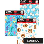 Saco decorado auto-serviço 58x89cm infantil sortido 7408 Gala PT 1 UN