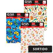 Saco decorado auto-serviço 88x120cm infantil sortido 7409 Gala PT 1 UN