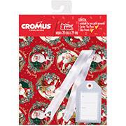Saco UM decorado 45x59 Natal 350809 Cromus PT 1 UN