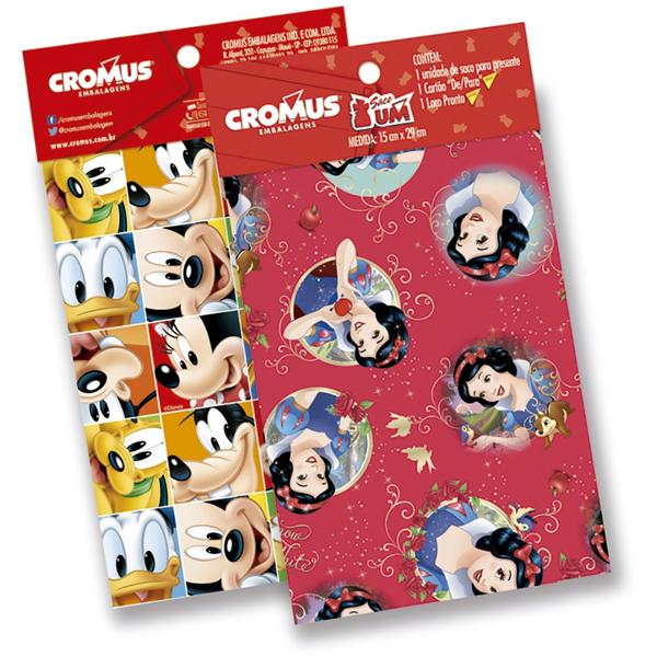 Saco UM decorado 60x90cm Disney 370012 Cromus UN 1 UN