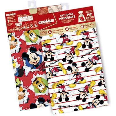 Saco Um Decorado 25x37 Disney Mickey E Turma 99005934 Cromus - PT 1 UN