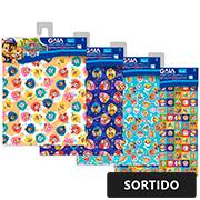 Saco para presente, Auto serviço, Patrulha Canina, 25 x 35cm, Cores sortidas, 823210, Gala - PT 2 UN Saco para presente, Auto serviço, Patrulha Canina, 25 x 35cm, Cores sortidas, 823210, Gala - PT 2 UN