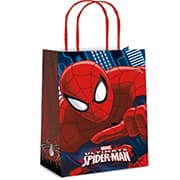 Sacola para presente Spiderman, 32 x 26,5 x 13cm, 14000594, Cromus - PT 1 UN