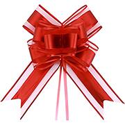 Laço para presente pronto Luxo, 32mm x 47cm, Vermelho, 5245, Make+ - PT 5 UN