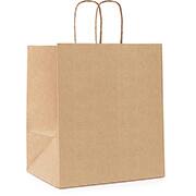 Sacola kraft, 24cm x 19,5cm x 13cm, 14001880, Cromus - PT 10 UN Sacola kraft, 24cm x 19,5cm x 13cm, 14001880, Cromus - PT 10 UN