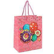 Sacola para presente Aniversário, Rosa, 30cm x 12cm x 41,5cm, 14920, Make+ - PT 1 UN