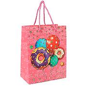 Sacola para presente Aniversário, Rosa, 18cm x 10cm x 23cm, 14916, Make+ - PT 1 UN