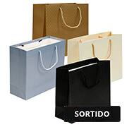 Sacola para presente papel 18x23x10cm Blocks sortido 18561 Tuut PL 1 UN