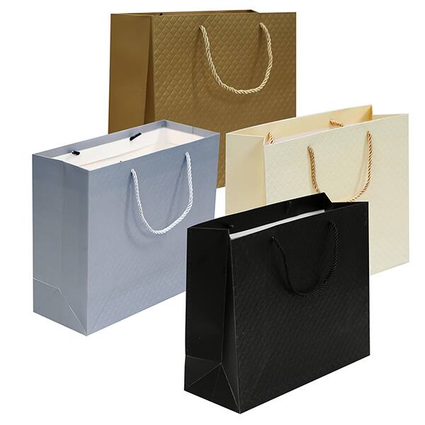Sacola para presente papel 18x23x10cm Blocks sortido 18561 Tuut PL 1 UN